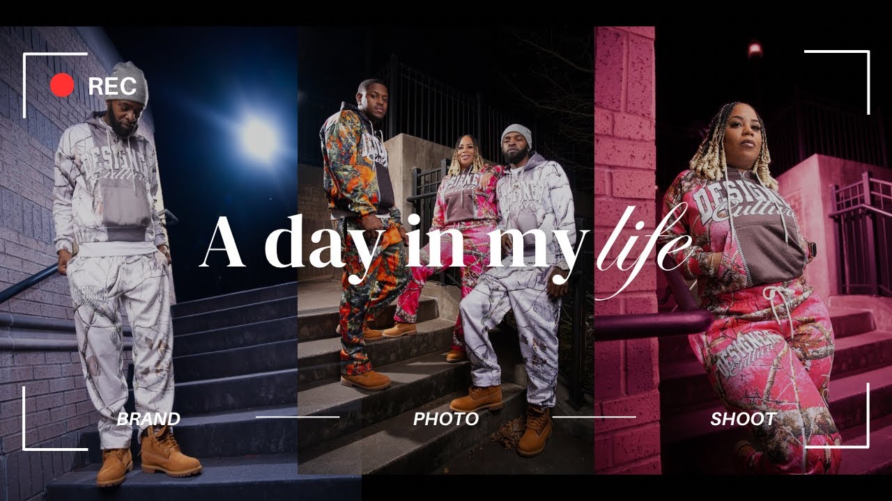 DAY IN A LIFE OF A CLOTHING BRAND OWNER (PHOTOSHOOT) ‼️📸