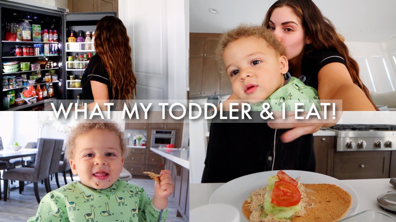 MOMMY VLOG♡ What My Toddler & I Eat In a Day!