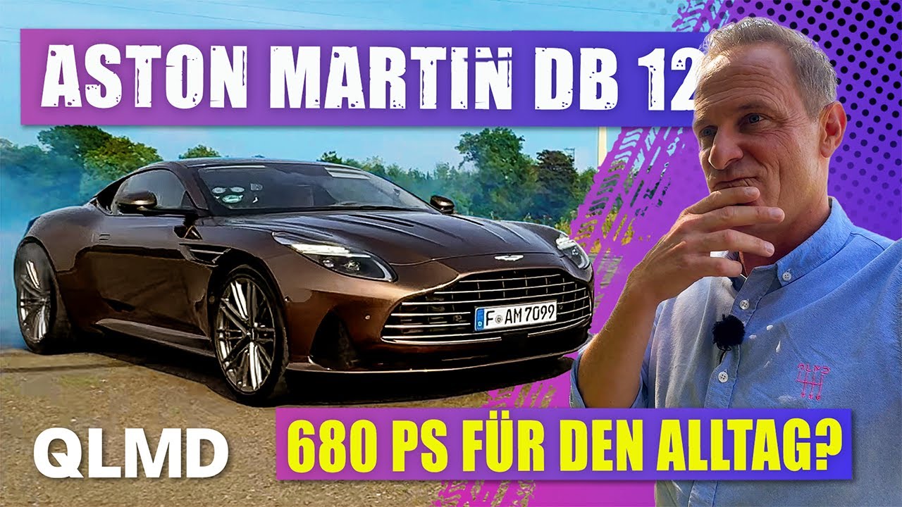 336 km/h abgeregelt!? 😮‍💨 Aston Martin DB12: Was kann der V8? I Matthias Malmedie