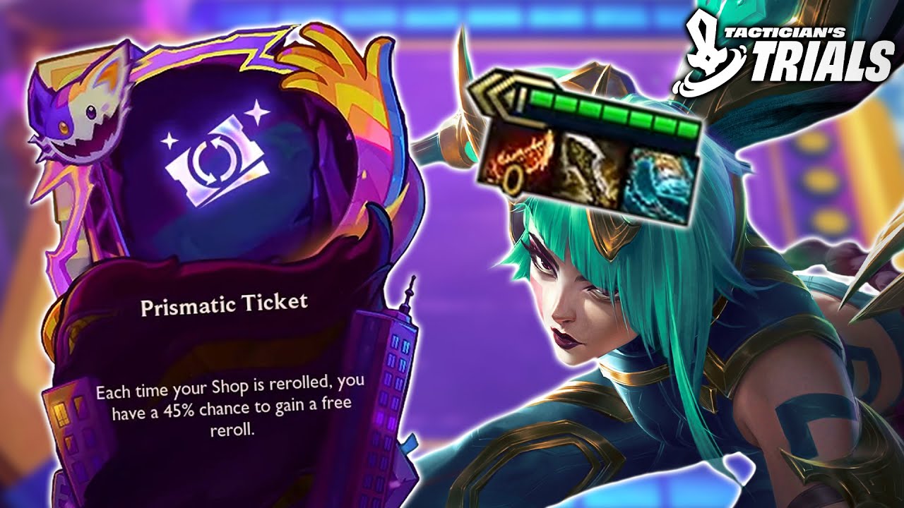 Prismatic Ticket Kaisa! | TFT Tactician's Trials Tag 1 Game 4