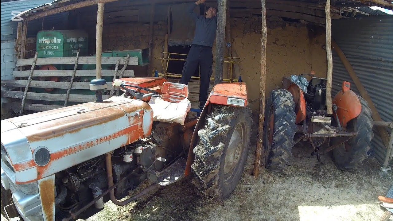 KIRIK DİREĞİN DEĞİŞİMİNİ YAPTIK MASSEY FERGUSON 148  - VLOG