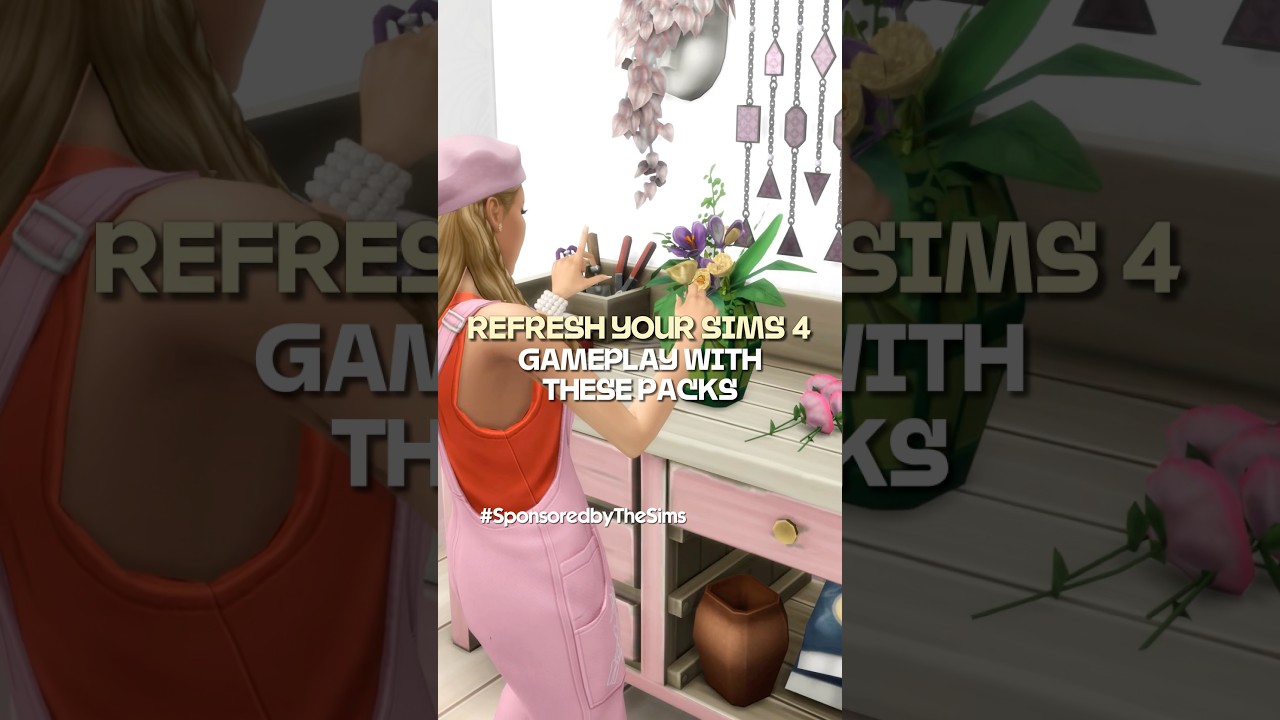 Весна = новые симы и новые истории 🌸 Обновите свой игровой процесс! #SponsoredbyTheSims #SimItAnd...