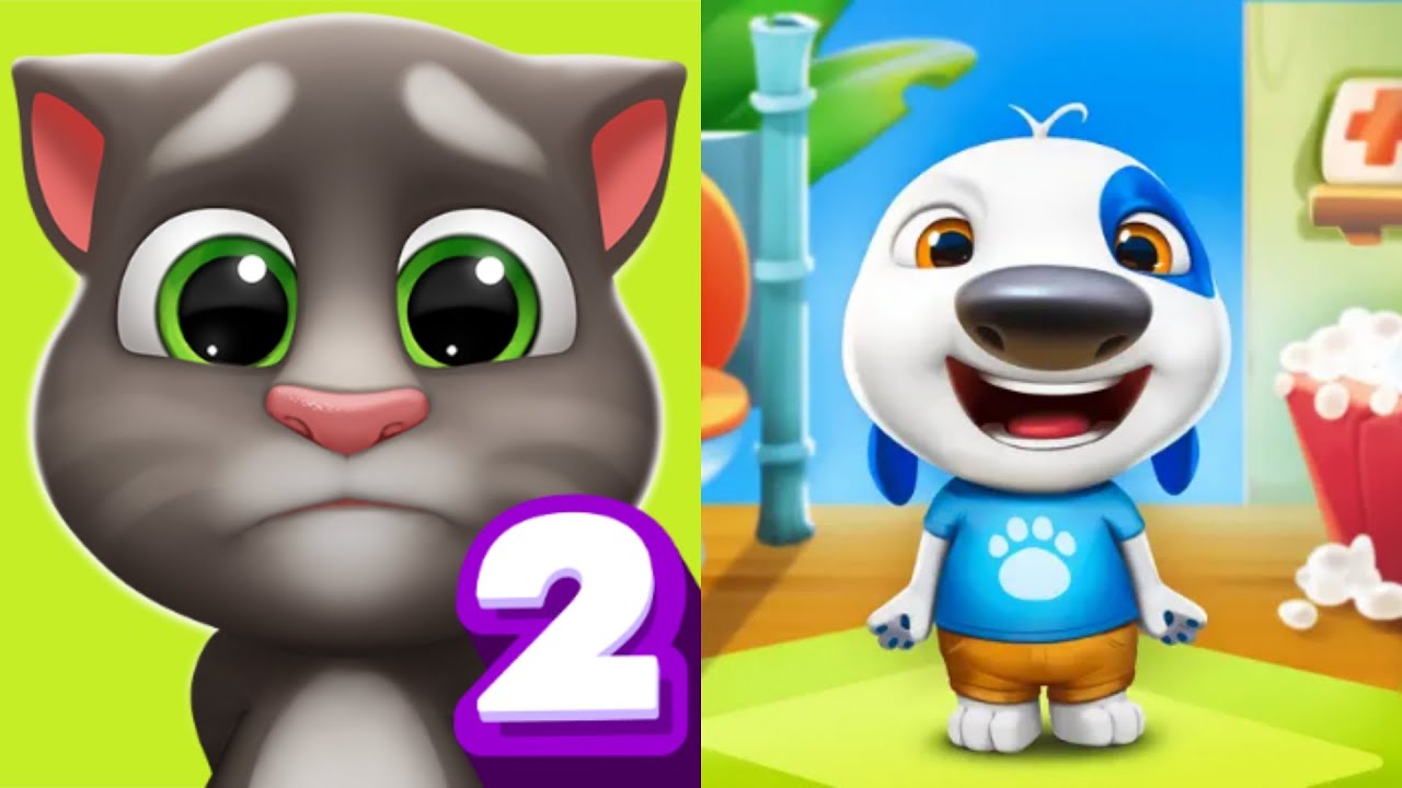 My Talking Tom 2 VS My Talking Hank: Islands