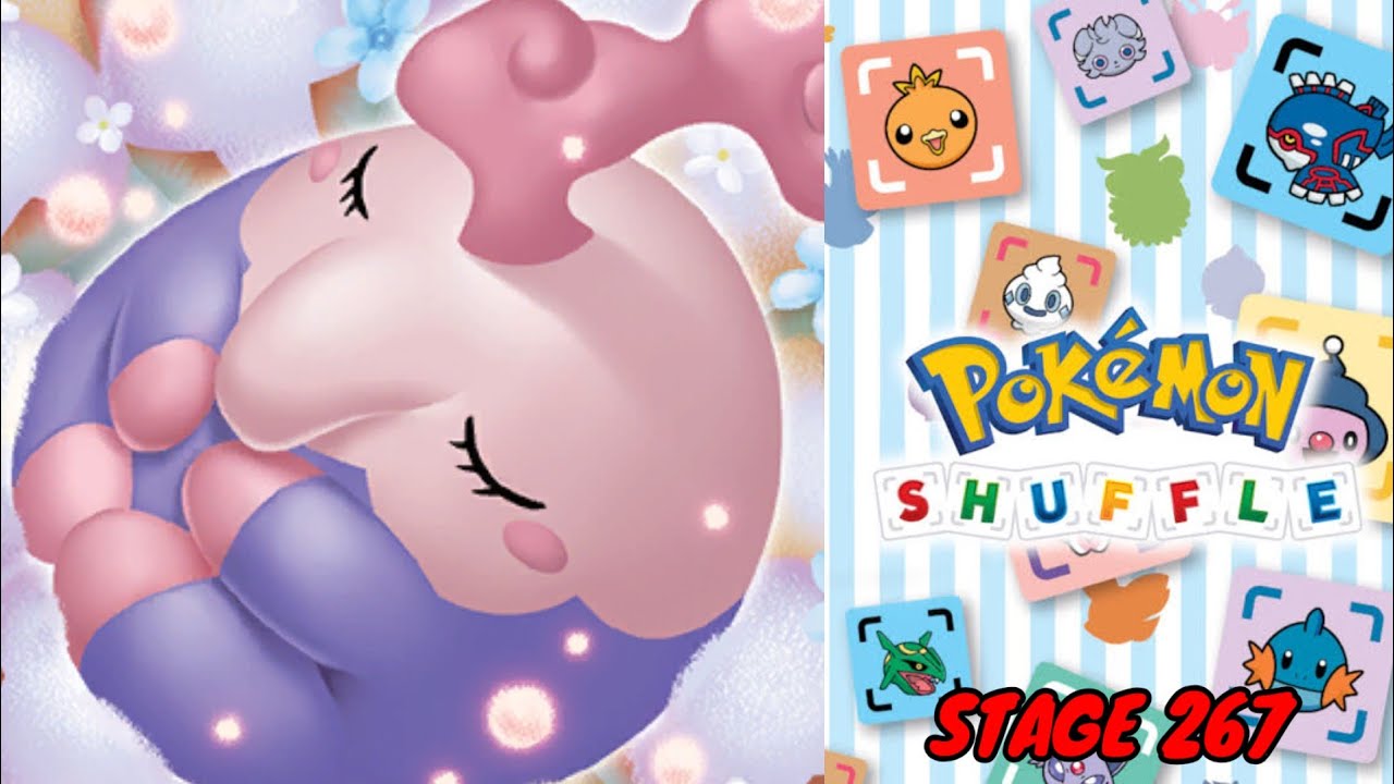 MUSHARNA | POKEMON SHUFFLE MOBILE | STAGE 267 #musharna