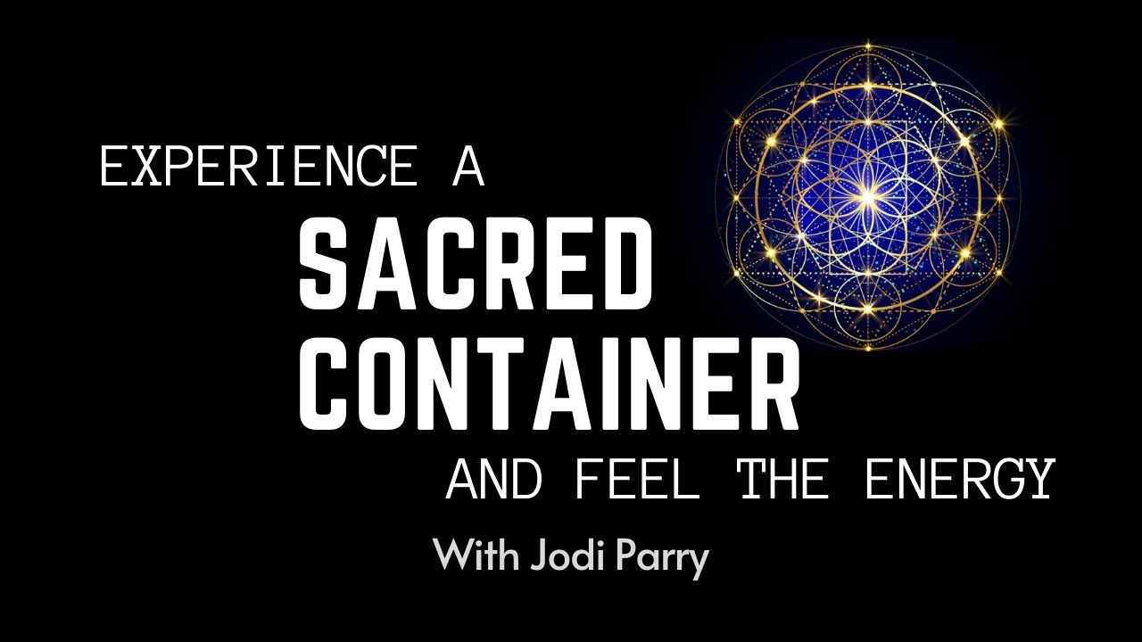 HOW TO FEEL ENERGY - Energetic / Sacred Container Creation using Sun Energy.
