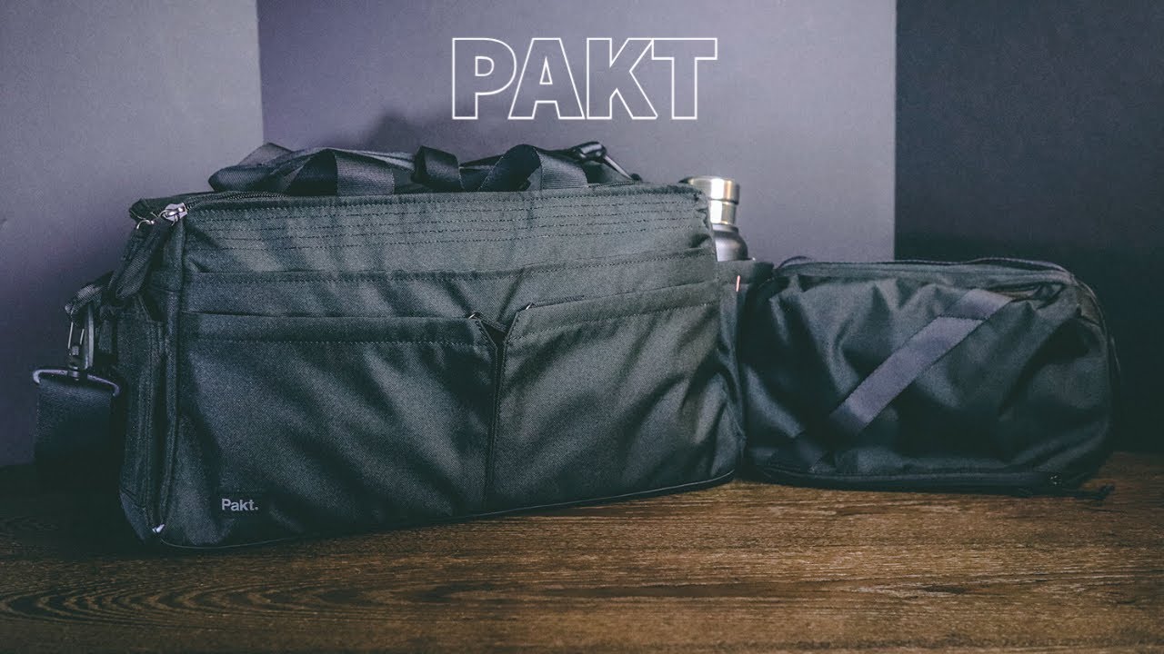 Pakt Go Anywhere Collection! The 5L Sling and 25L Duffel