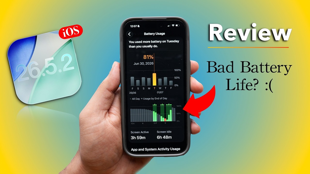 iOS 26.5.2 Review | Important Update But 😕 Don't Update Before Watching (HINDI)