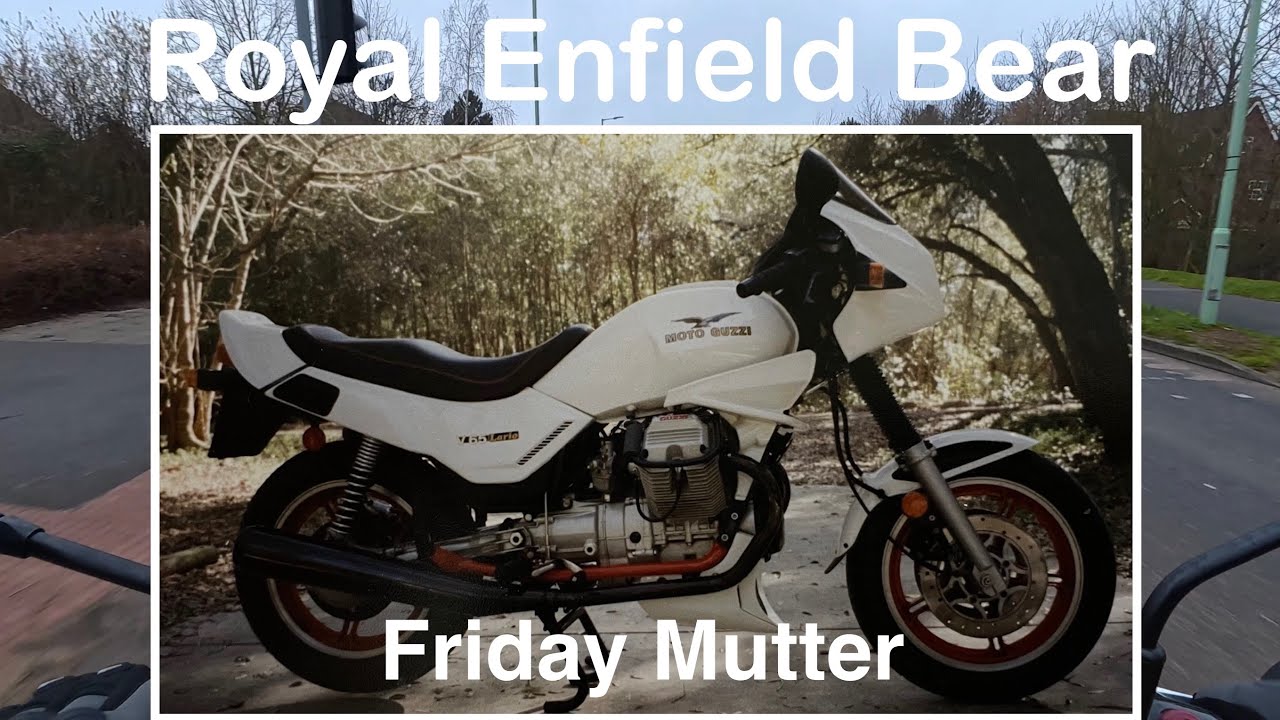 A Closed Road, A Troublesome Guzzi & If Cones Had Legs | A Royal Enfield Bear Friday Mutter 
