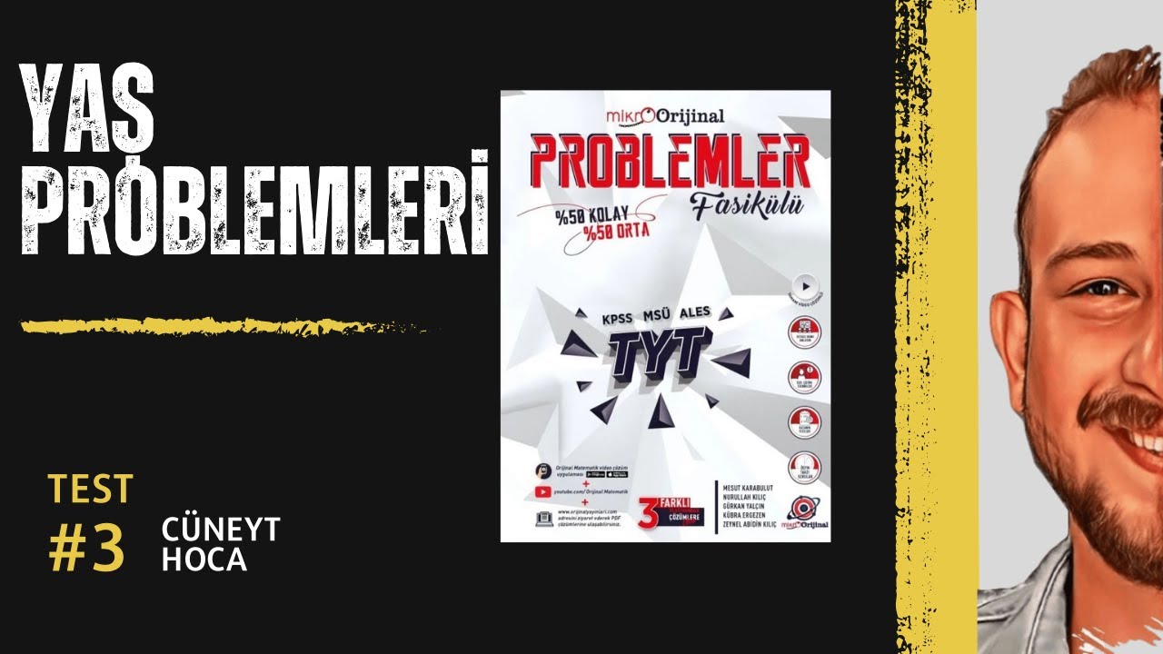 YaşProblemleri TEST-03 | MİKRO ORİJİNAL PROBLEMLER FASİKÜLÜ