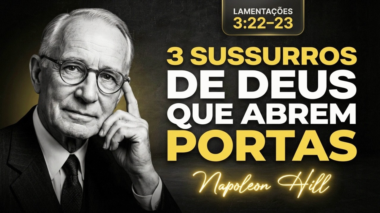 A Janela Mágica das 06:00: O Que Deus Sussurra Para Sua Riqueza Ao Acordar | Napoleon Hill
