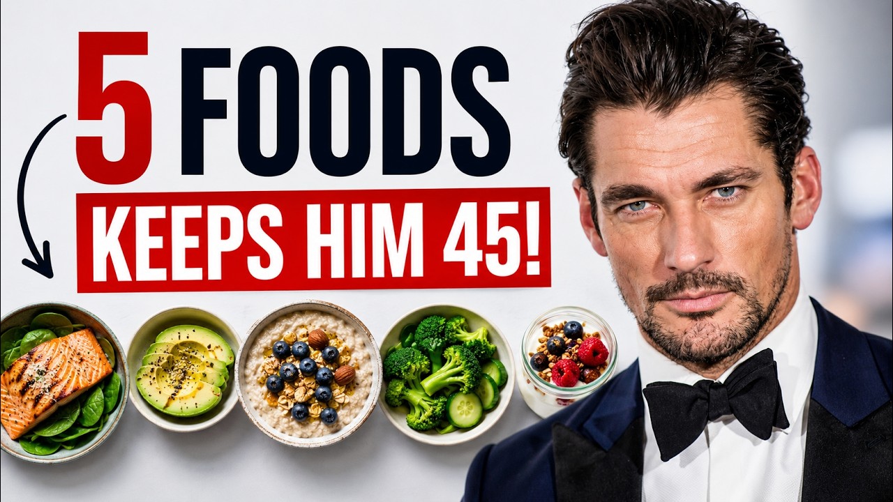 5 Foods David Gandy (45) Eats Daily to Stay in Model Shape