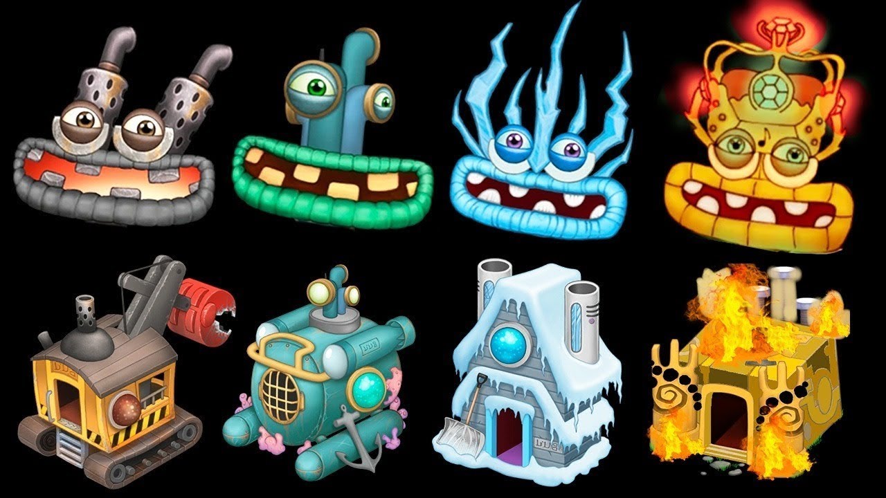 All Wubbox - Normal - Inactive - My Singing Monsters