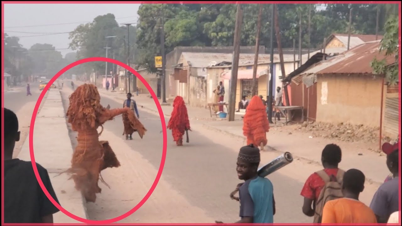 🔵 Kankourang 🔴De Ziguinchor lyndiane..# 문화   #글로벌 뉴스 global news and the world