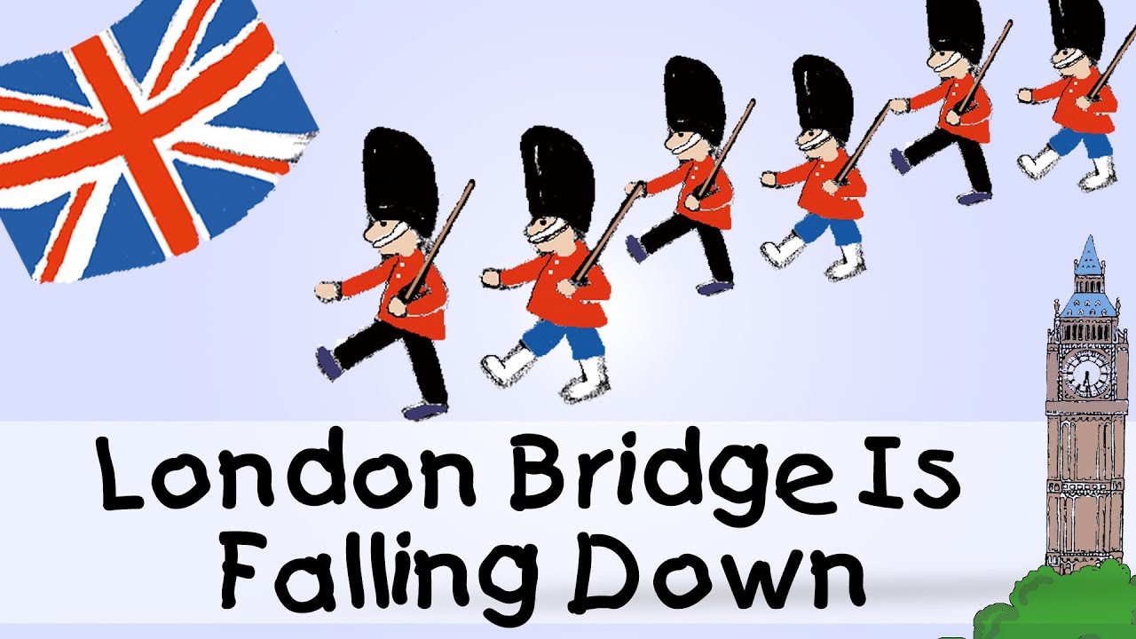 London Bridge Is Falling Down - englische Kindergarten Lieder || Kinderlieder