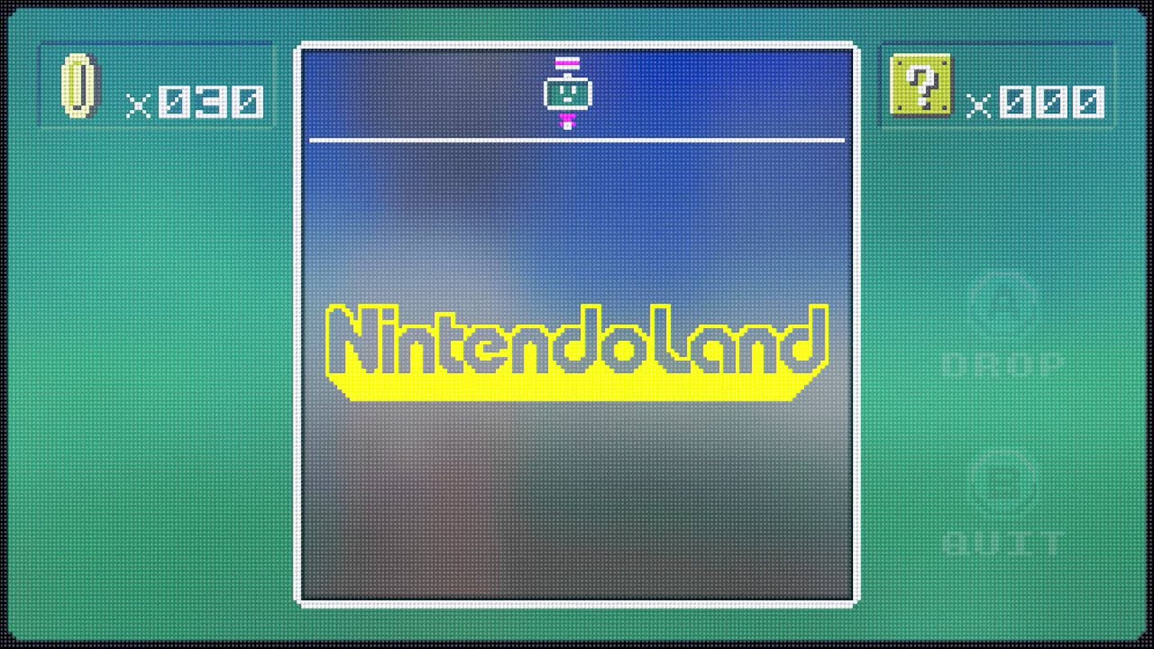 Nintendo Land - Messing Around In The Plaza, Coin Game, Won Prize HD Gameplay Wii U