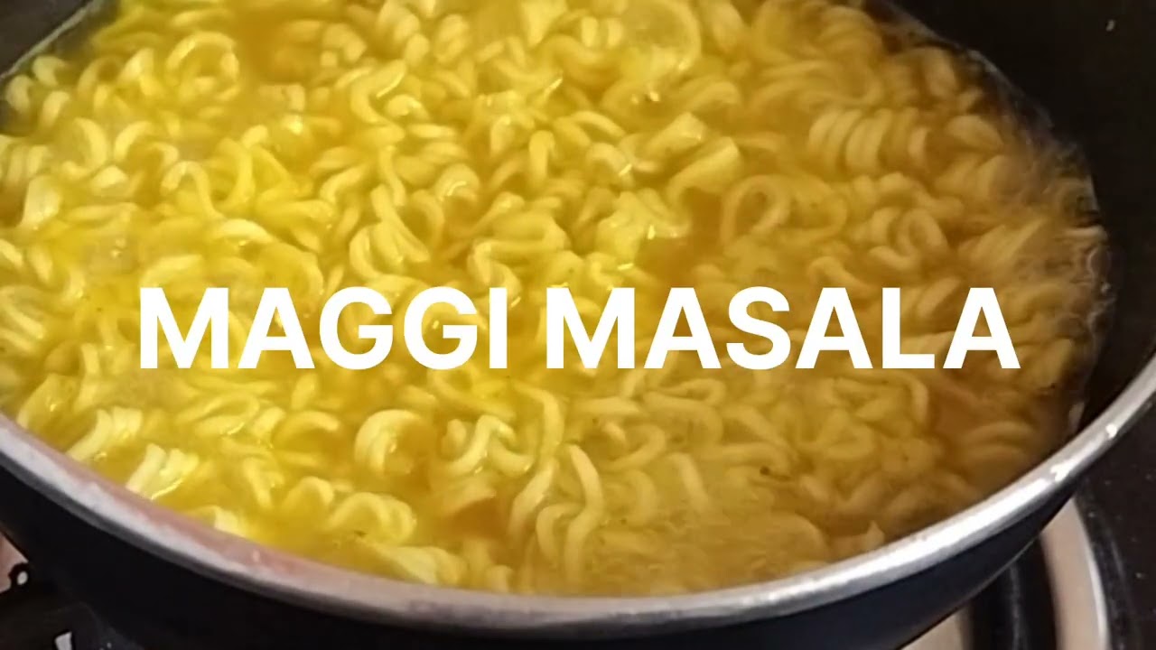 MAGGI MASALA RECIPE