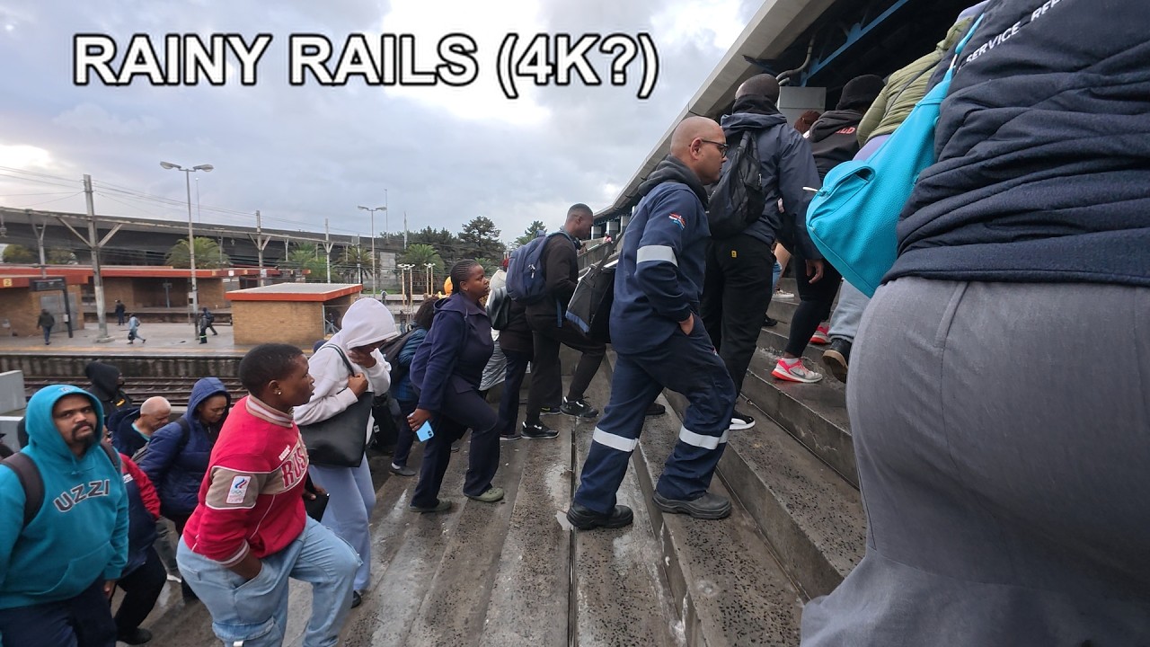 Cape Town Train Adventure: RAINY Day SURVIVAL! 🚂🌧️🇿🇦
