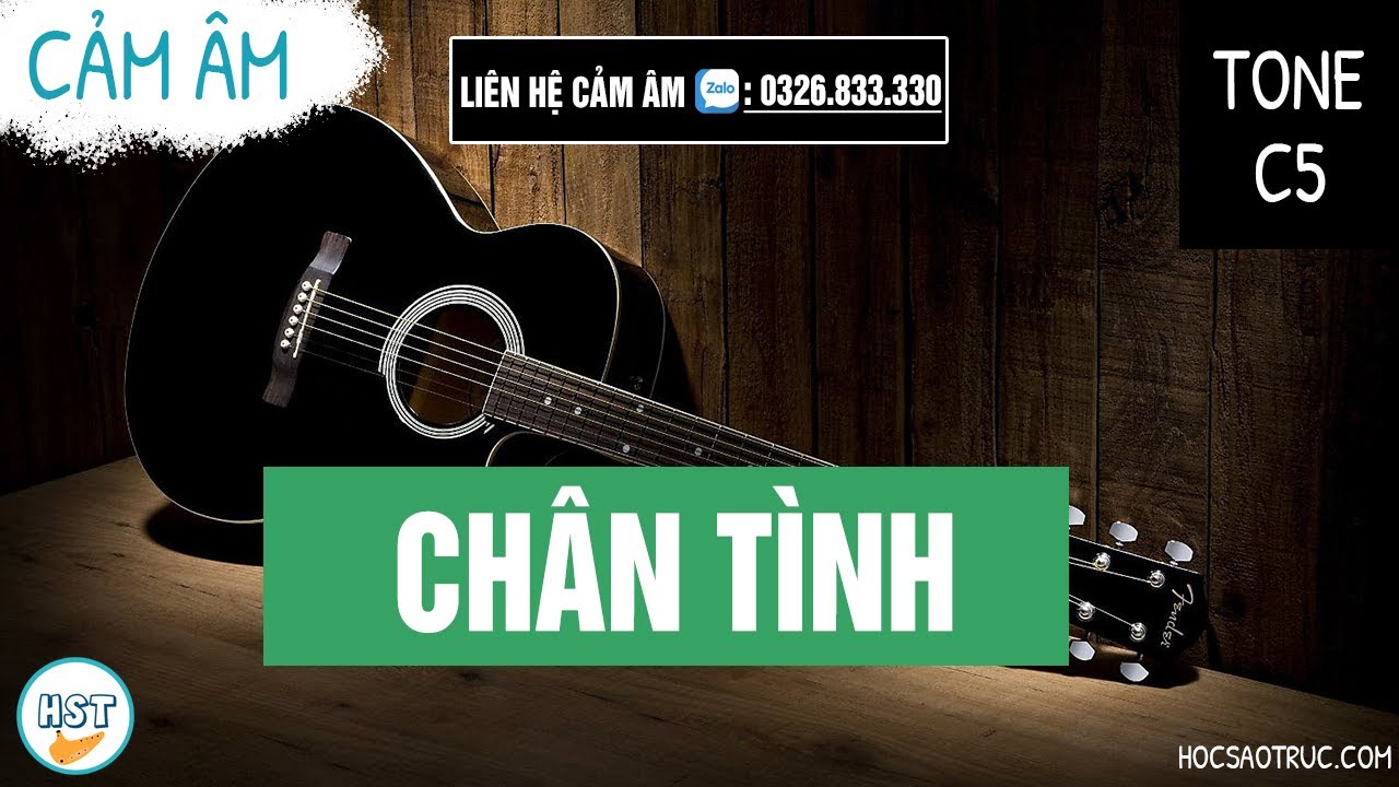 Cảm &acirc;m Ch&acirc;n T&igrave;nh - H&agrave; Anh Tuấn Beat C5(Tone Đ&ocirc;) Bản Aucostic CỰC HAY