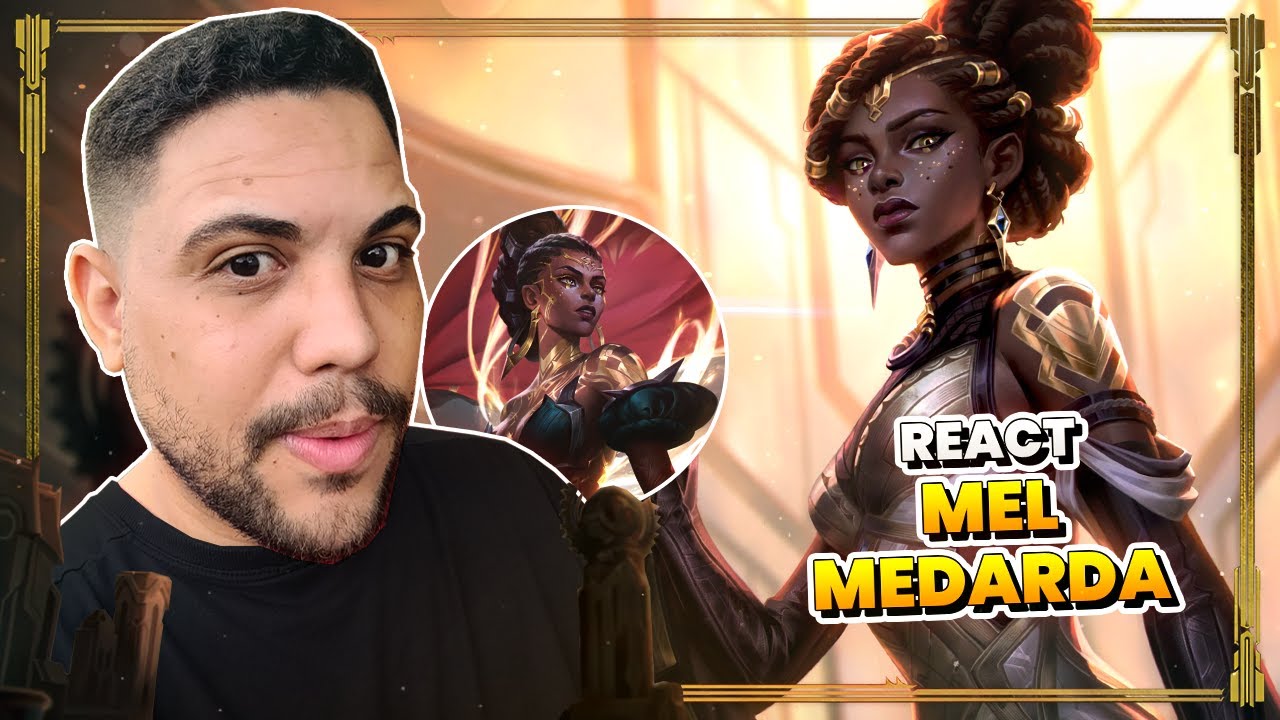 REACT: MEL MEDARDA (HABILIDADES, GAMEPLAY, SKIN E FALAS) | LEAGUE OF LEGENDS | LOL | JUMARGEM