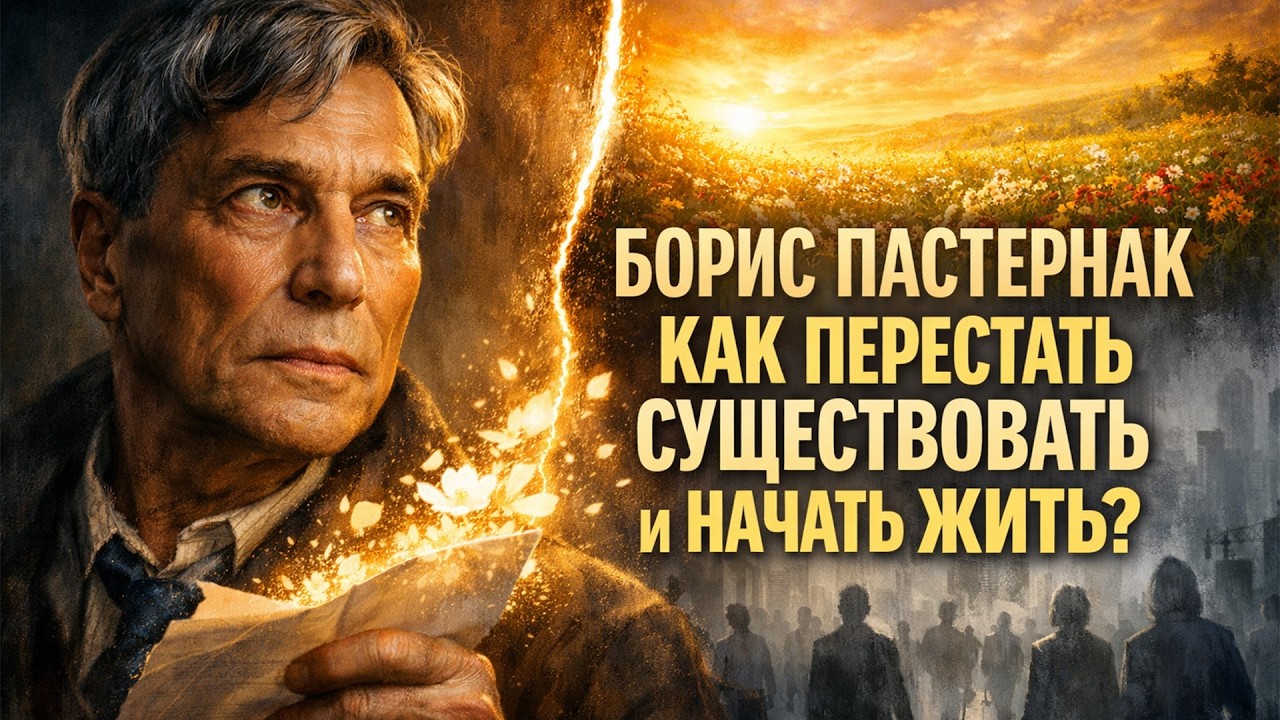 БОРИС ПАСТЕРНАК: Как перестать СУЩЕСТВОВАТЬ и начать ЖИТЬ? Инструкция от ГЕНИЯ!