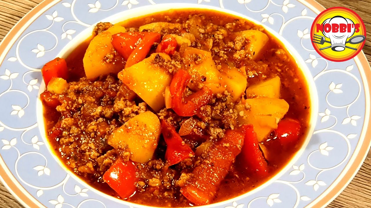 Сытный фермерский горшок, тушим так, как мне нравится :-)