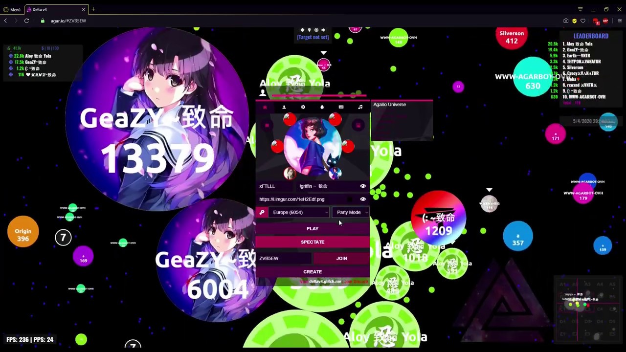 Agar.io | CAC#1 Tournament Semifinal Round | Team Fatal vs Vanator Uncut With Voices