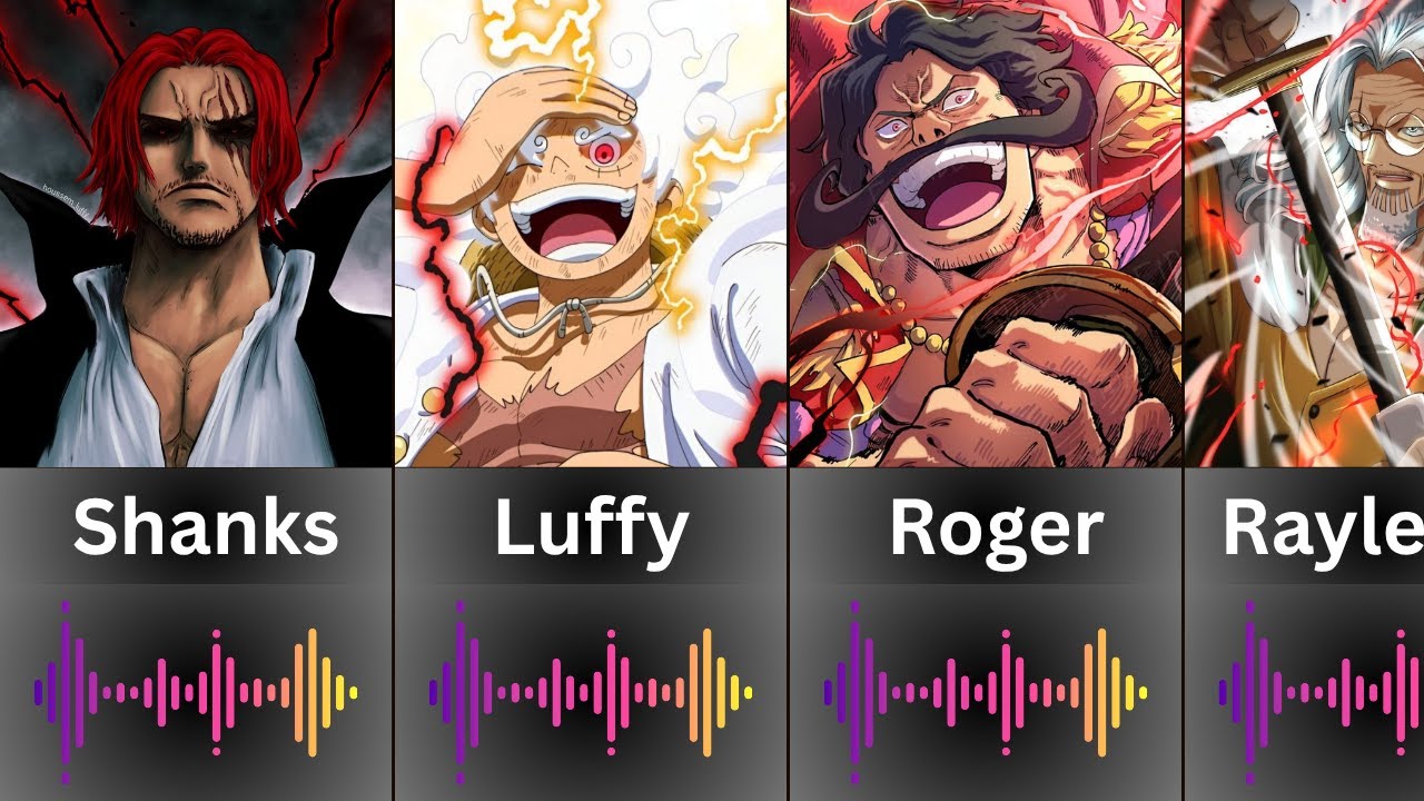 Every One Piece Conquerors Haki Sound  (With Audio)