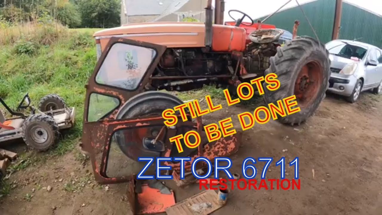 Восстановление тракторов ZETOR Также обратите внимание на Проект 6!!