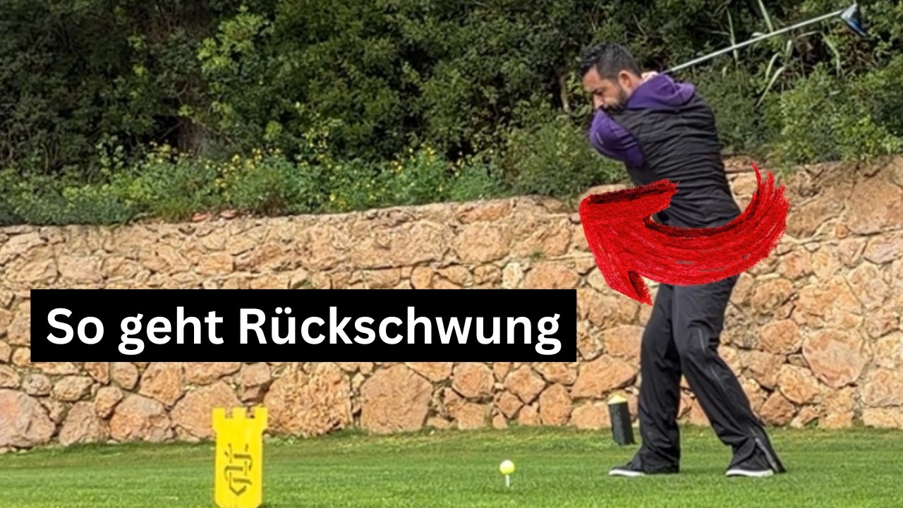 So einfach geht der Rückschwung - 3 Drills für einen perfekten Rückschwung !
