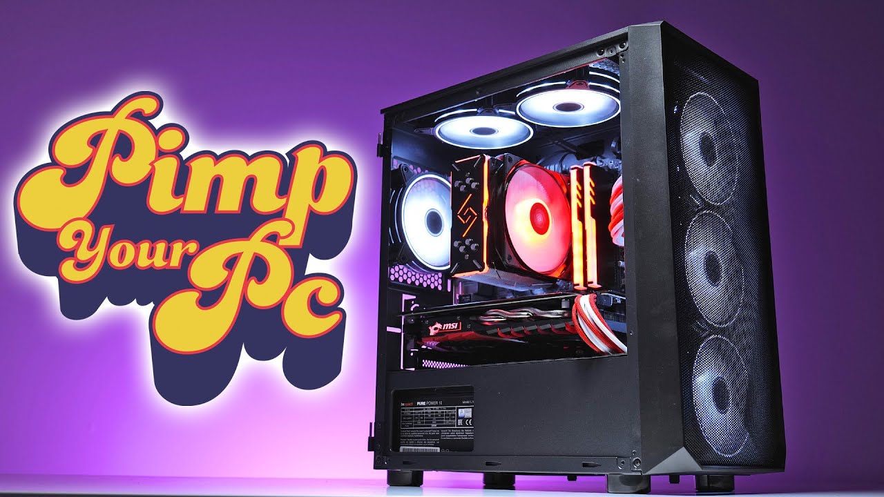 Pimp your PC - Mit 50 Euro zum ULTIMATIVEN RGB PC!!