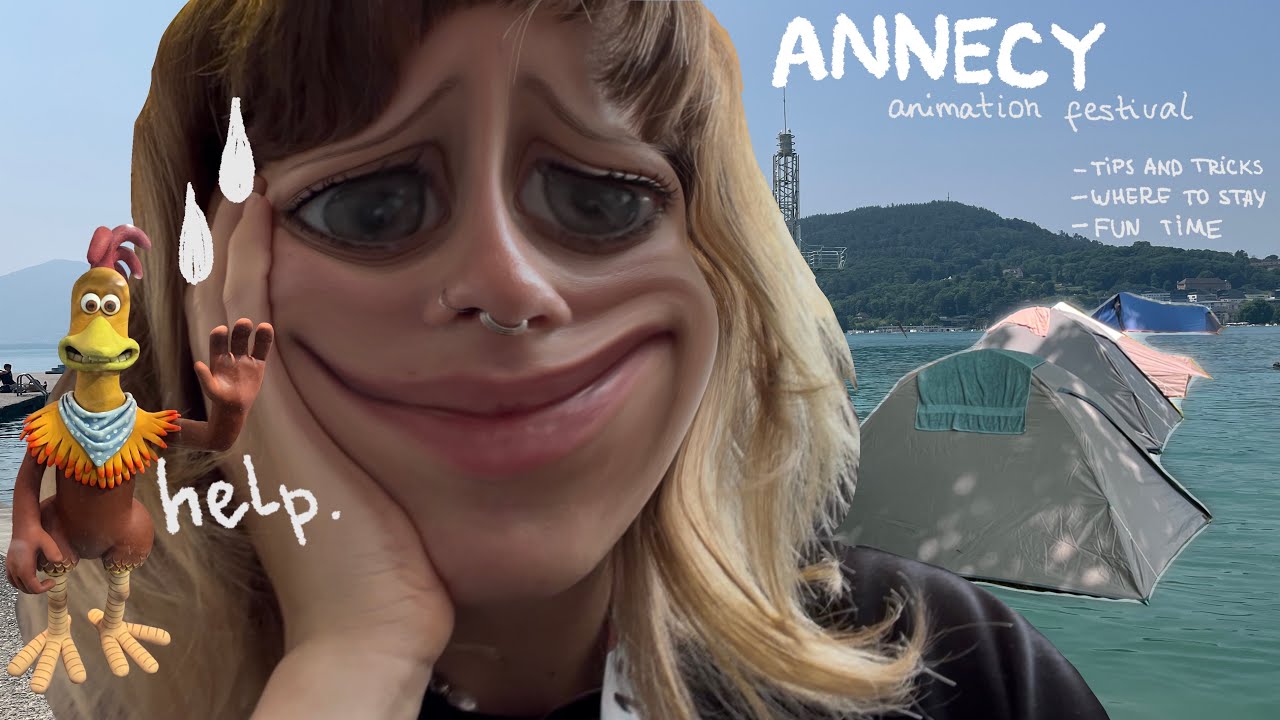 HOW TO SURVIVE AT ANNECY ANIMATION FESTIVAL ⛰️🌲✨ | tips, camping, MIFA and so much more