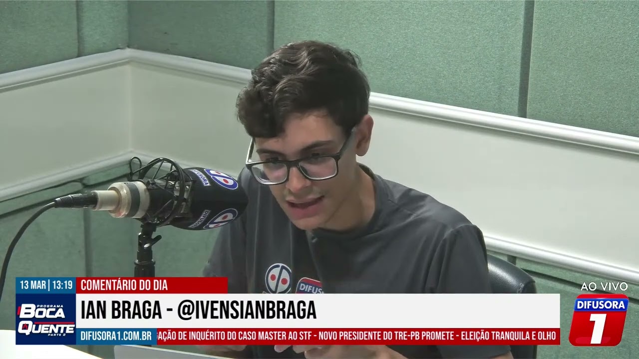 Comentário de Ian Braga - 13/03/2026