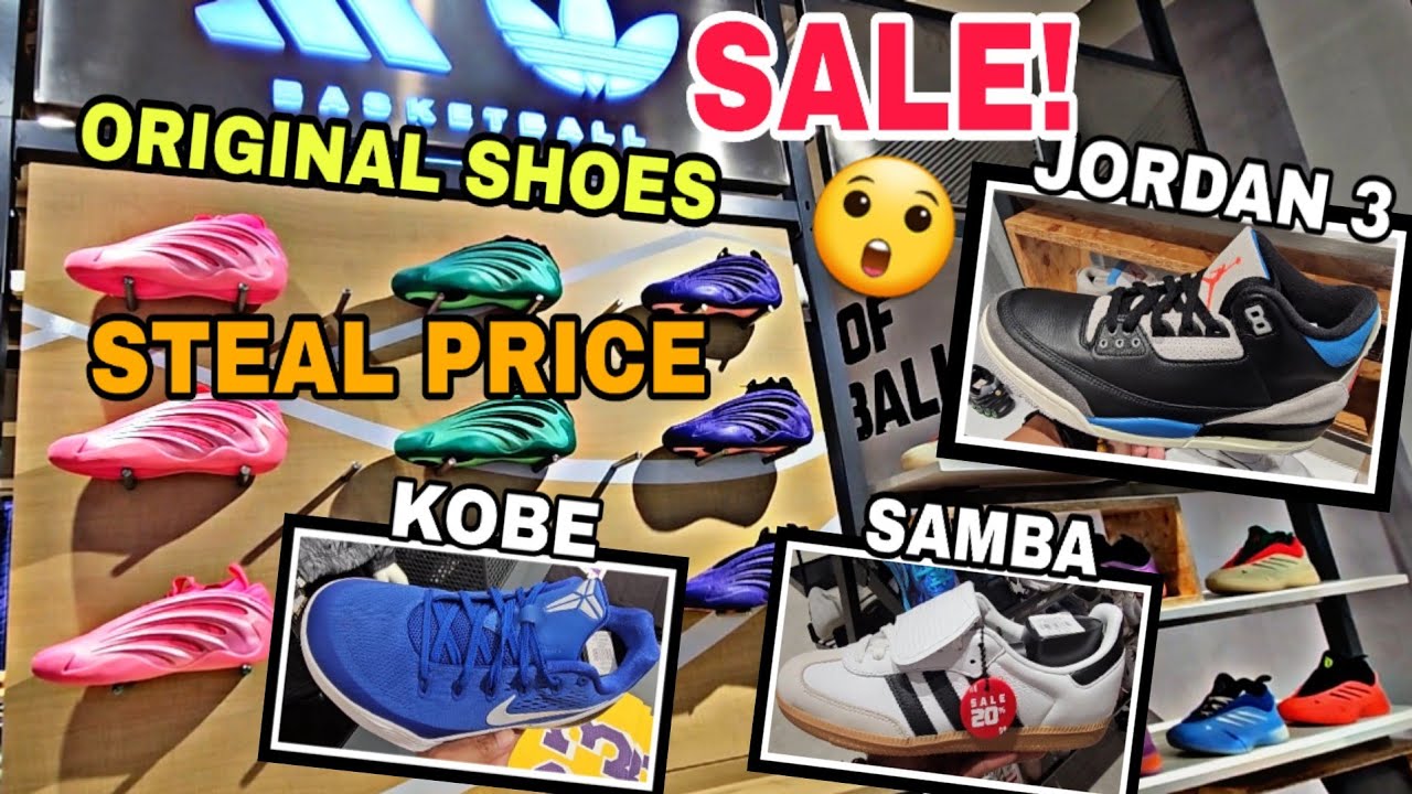 May mga Naka SALE! BASKETBALL SHOES at ibapa! Footlocker Greenhills September update!