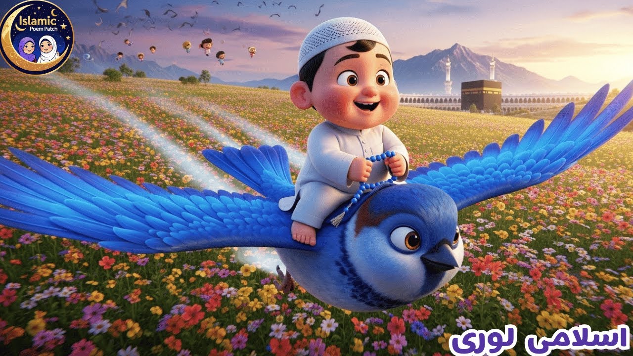 Allah Ka Ghar | New Islamic Nasheed 2025 | Islamic Lullaby for Kids
