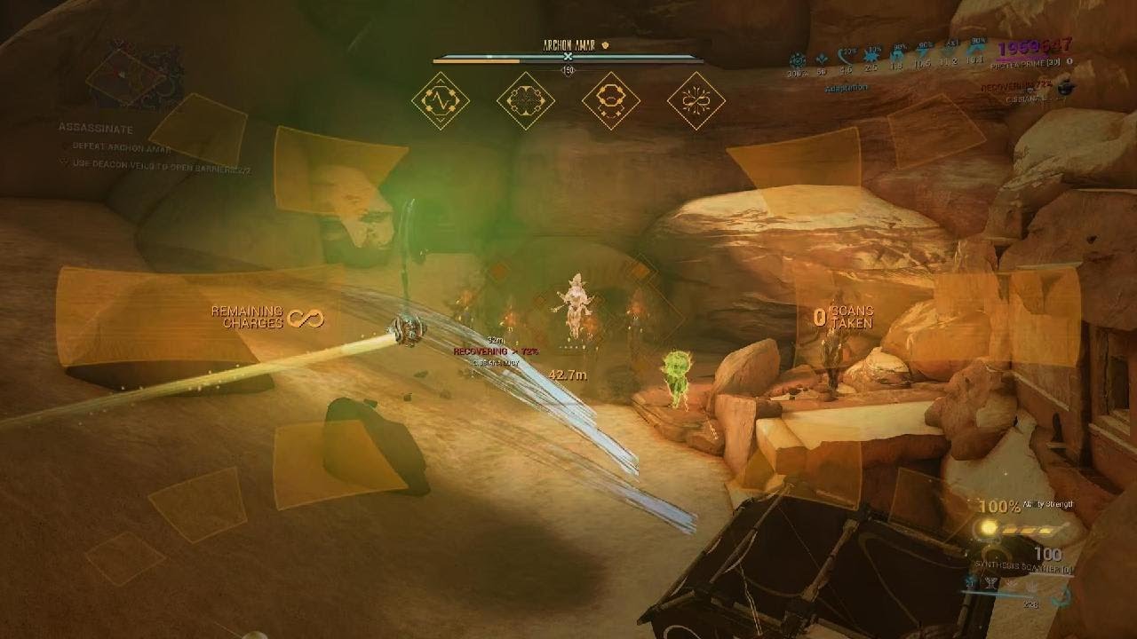Warframe: Grimoire vs. Archon Amar