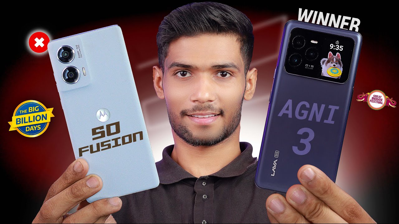 Lava Agni 3 против Moto Edge 50 Fusion 5G: реальность? Проверьте