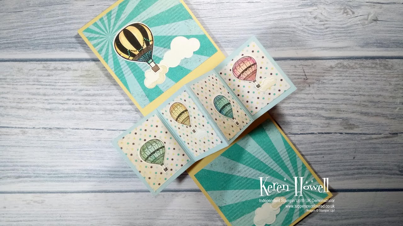 Stampin' Up! Twist and Pop Card - improved