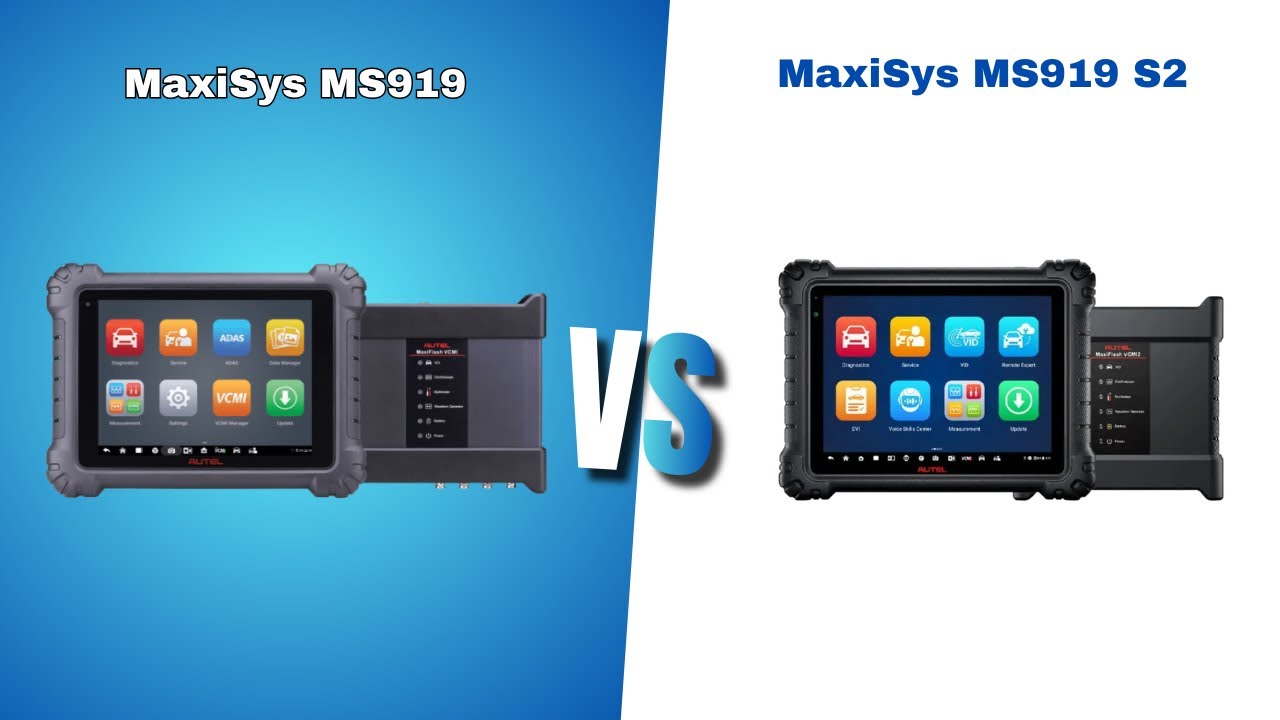 Basic Difference B/W AUTEL MS919 vs MS919 S2 #autel #automotive #carscanner 