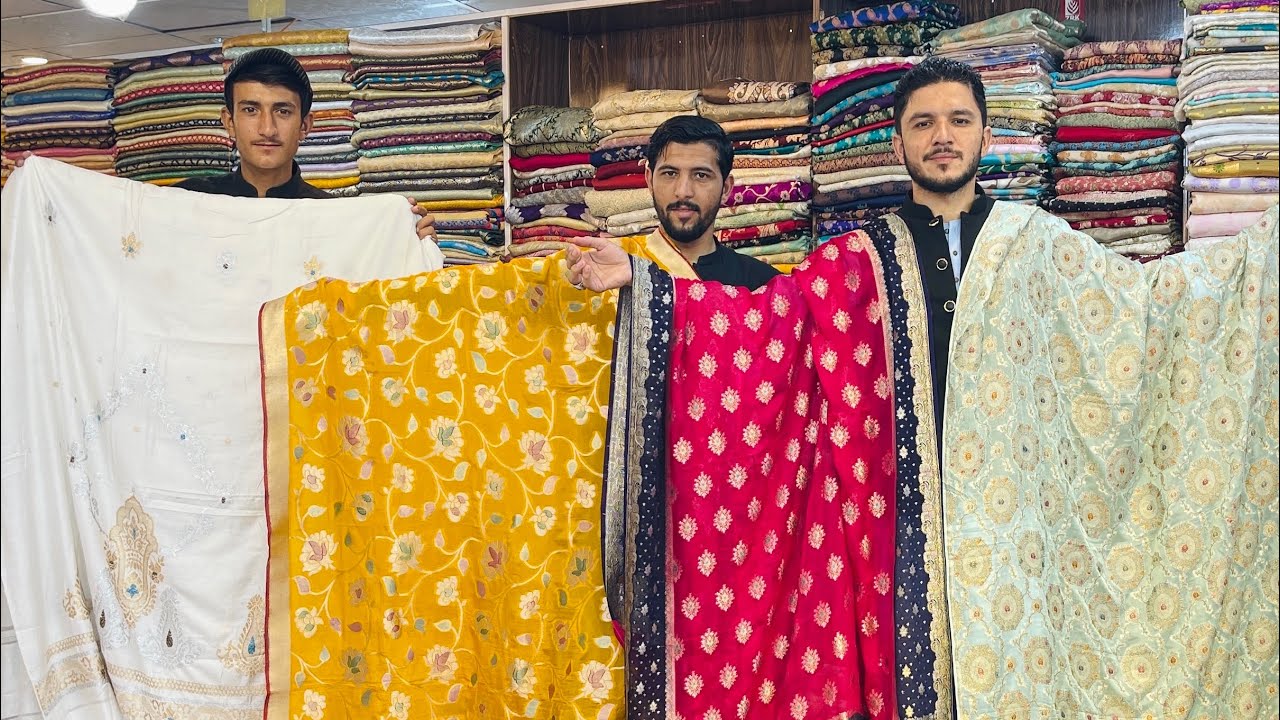 Pure Banarsi / Pure Zari / 100% Katan Ki Thaani / Hand Made Zari Banarsi By Syed Abbas