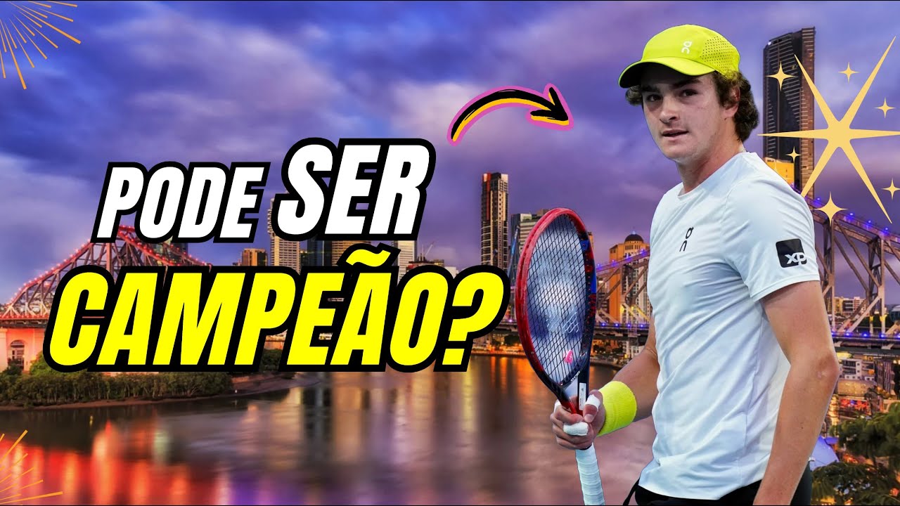 João Fonseca pode ser CAMPEÃO em Brisbane?