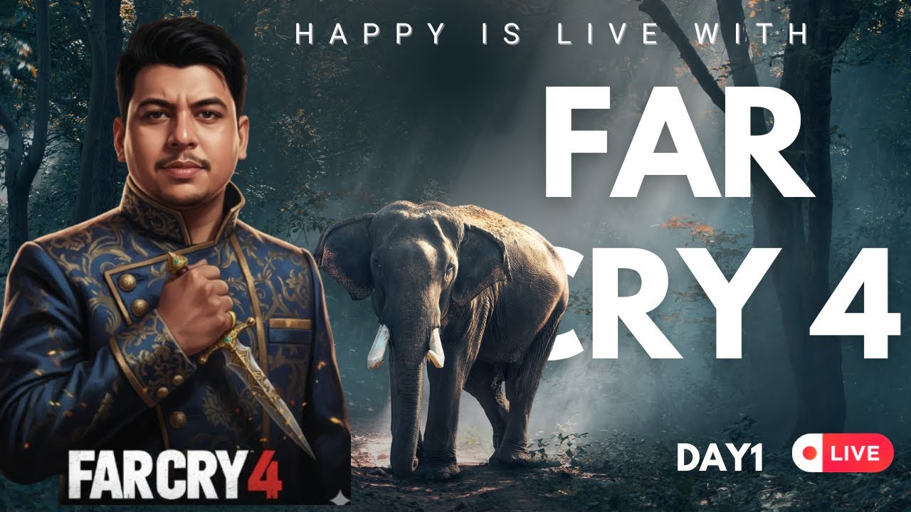 Dive into the world of Far Cry 4 on Day 1🔥 LIVE #FAR CRY #Mein Happy Hu
