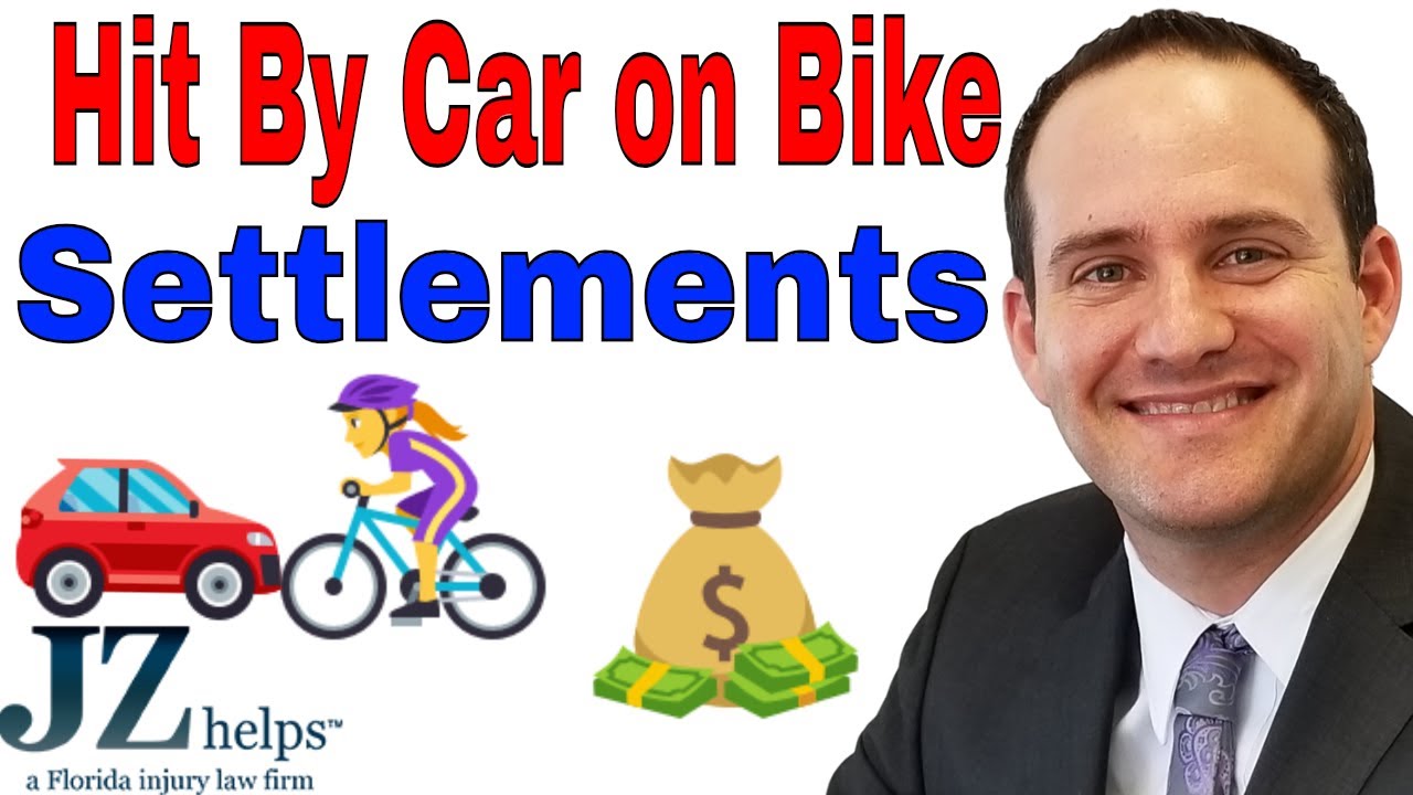 Hit By Car on Bike Settlements (Fractures, GEICO, State Farm & More)