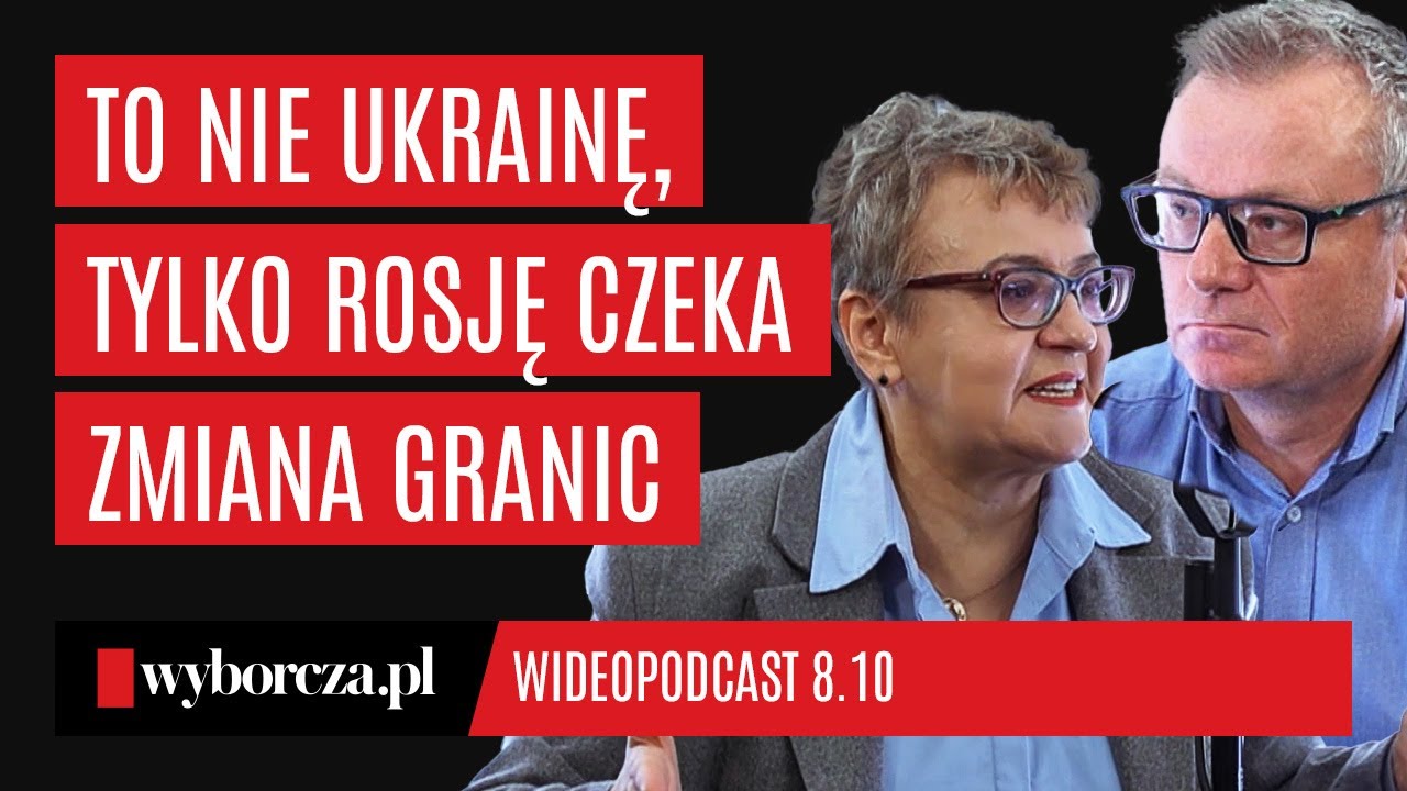 Oksana Zabużko: To nie Ukrainę, tylko Rosję czeka zmiana granic. Utrata części ziem na rzecz Chin