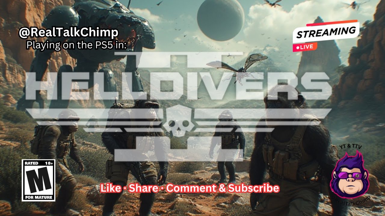 Helldivers 2 - Live on PS5