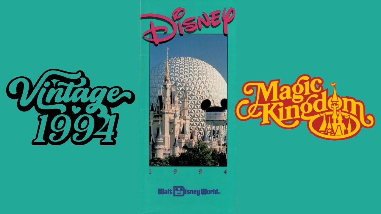 🌟 Magic Kingdom 1994: A Nostalgic Trip Back in Time | Vintage Walt Disney World Footage 🎢✨