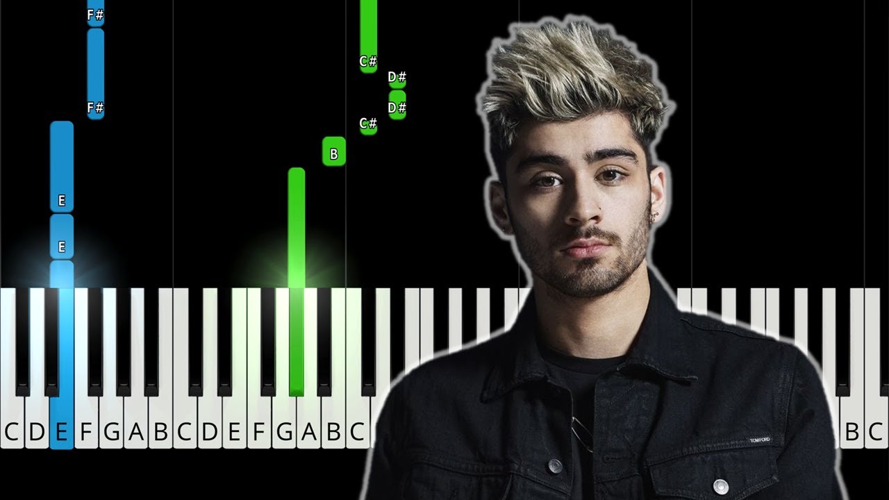 ZAYN - PILLOWTALK - EASY Piano Tutorial