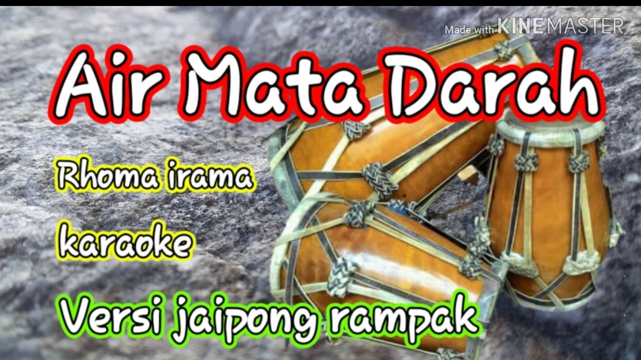 Air mata darah Cover karaoke Rhoma irama
