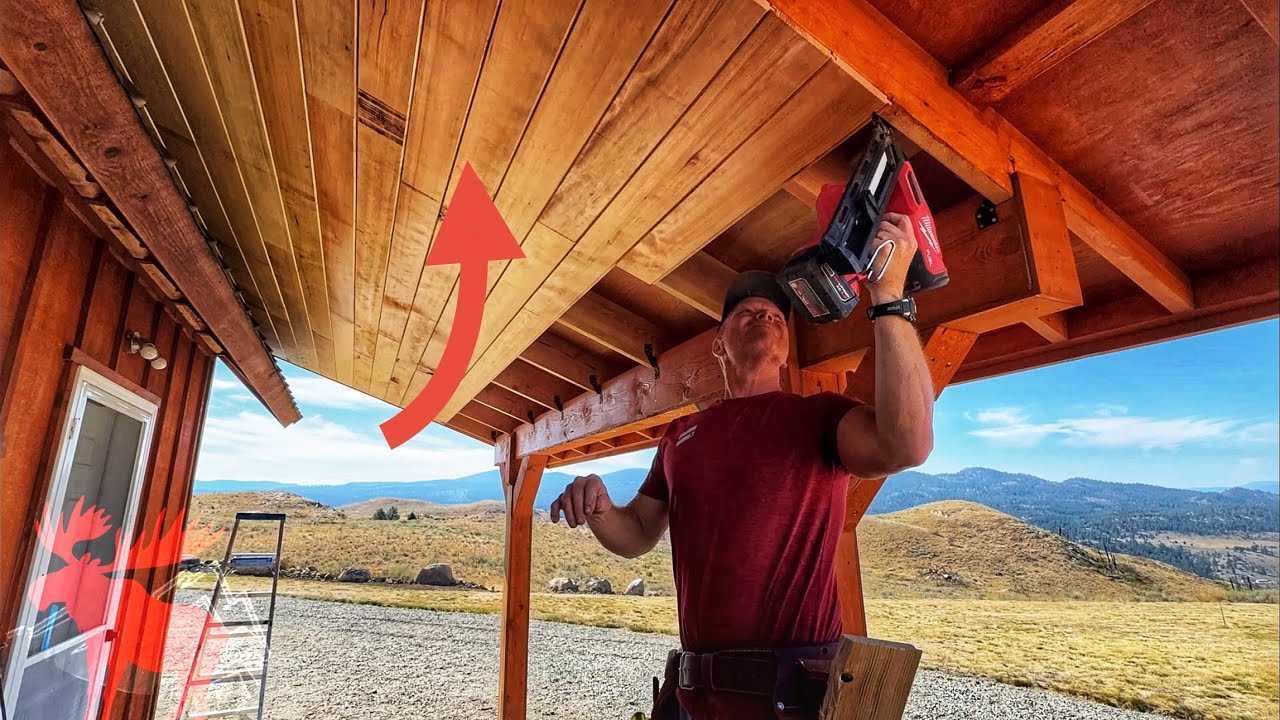 Install Tongue & Groove Like a Pro: Cabin Entry Cover Build, #9