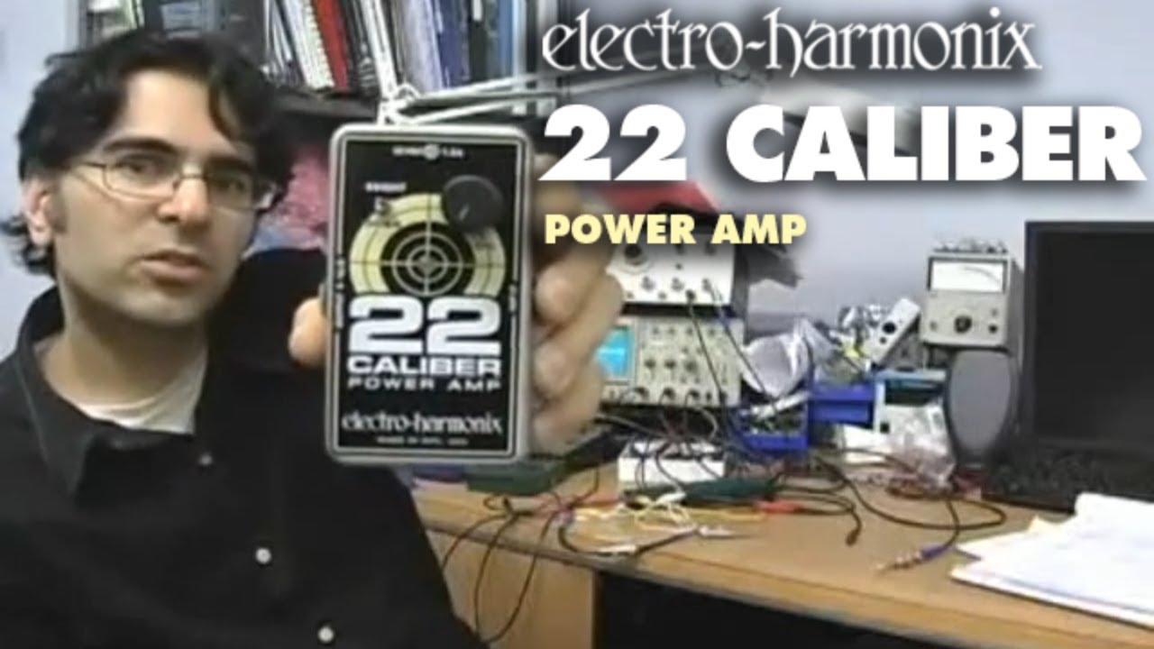 Представляем педаль усилителя мощности Electro-Harmonix 22 Caliber.