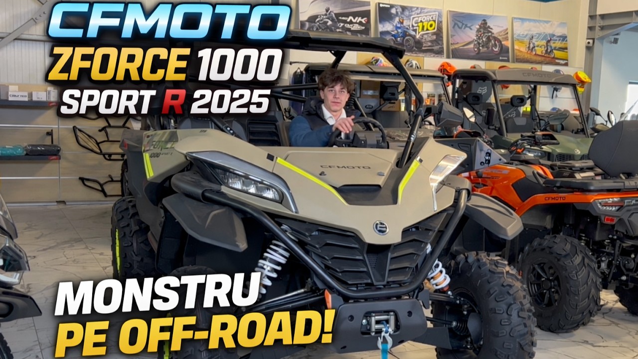 CFMOTO ZFORCE 1000 SPORT R ’25 — Best UTV?